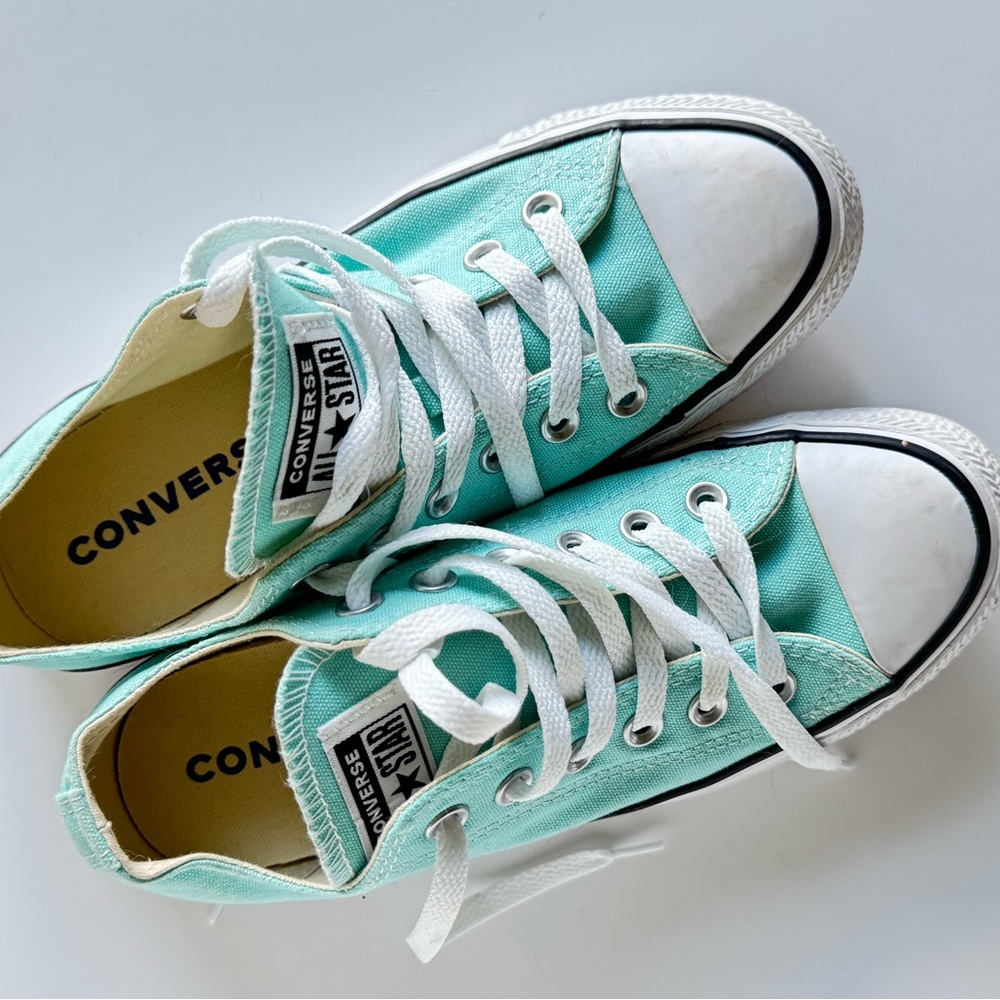 Converse women’s Aqua High-Top Sneakers